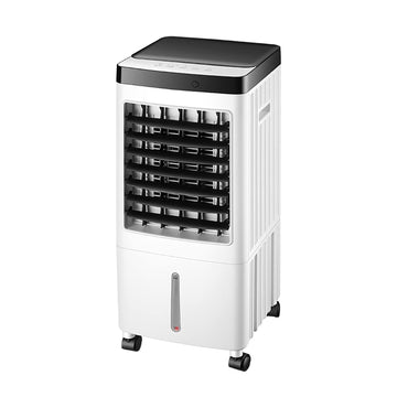 Refroidisseur d'air 65W 26x26x61cm silencieux avec télécommande et boîte à cristaux glace 3 vitesse ventilateur de climatisation
